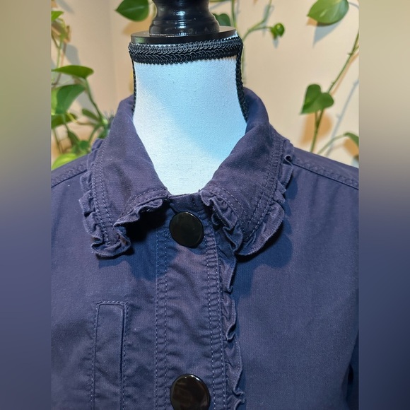 Kate Spade Dark Blue Utility Jacket - Picture 5 of 16
